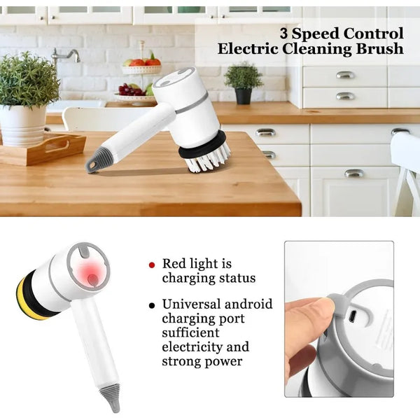 Electric Spin Scrubber Pro